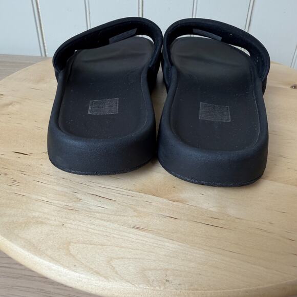 LULULEMON Restfeel Slide Sandal Women Size 9 Black Recovery Slip On Cushioned - Picture 7 of 13